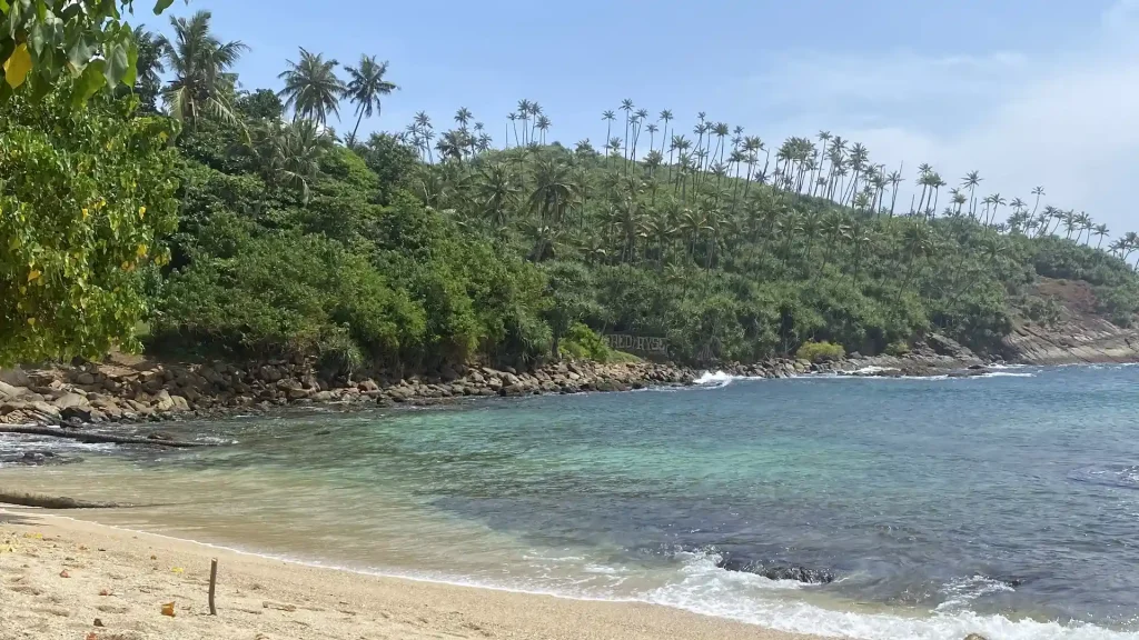 The Secret Beach at Mirissa, Sri Lanka