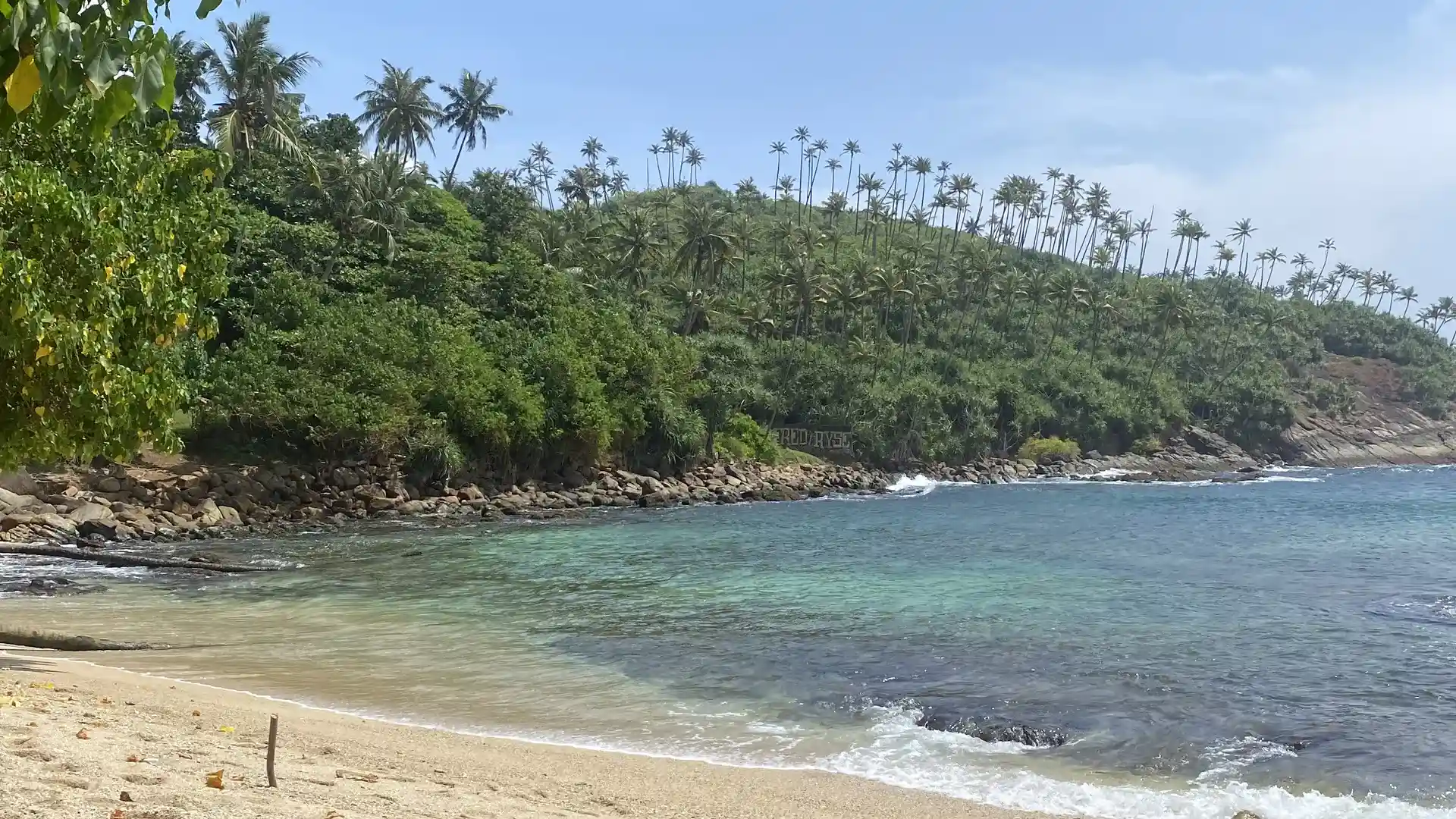 The Secret Beach at Mirissa, Sri Lanka